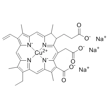 Chlorophylline de cuivre et de sodium